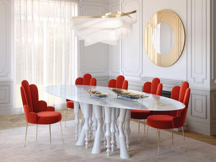 Jetclass Обеденный стол из мрамора  Jzo201 (a/b)  - Вид №1