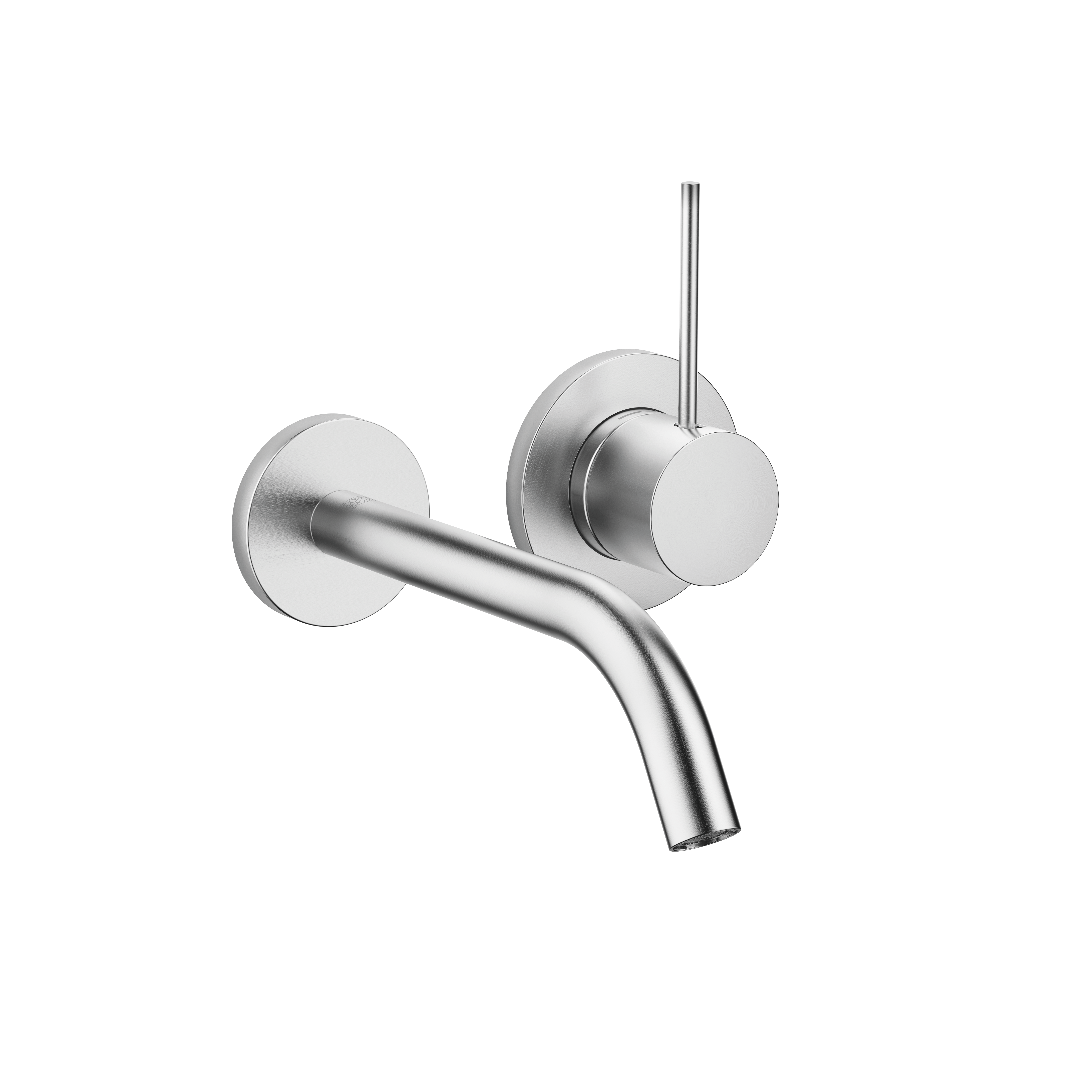 META  SLIM Смеситель для раковины, однорычажный, настенный, без донного клапана - Матовый хром 36860662-93 DornBracht 