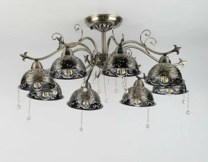 Подвесная люстра Rivoli Dolcezza 2030-308 RIVOLI ДИЗАЙНЕРСКИЕ, DOLCEZZA 337126 Бронза