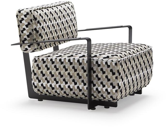 José Martínez Medina Кресло из ткани с подлокотниками Blacktone sun-id-1411143 - Вид №1