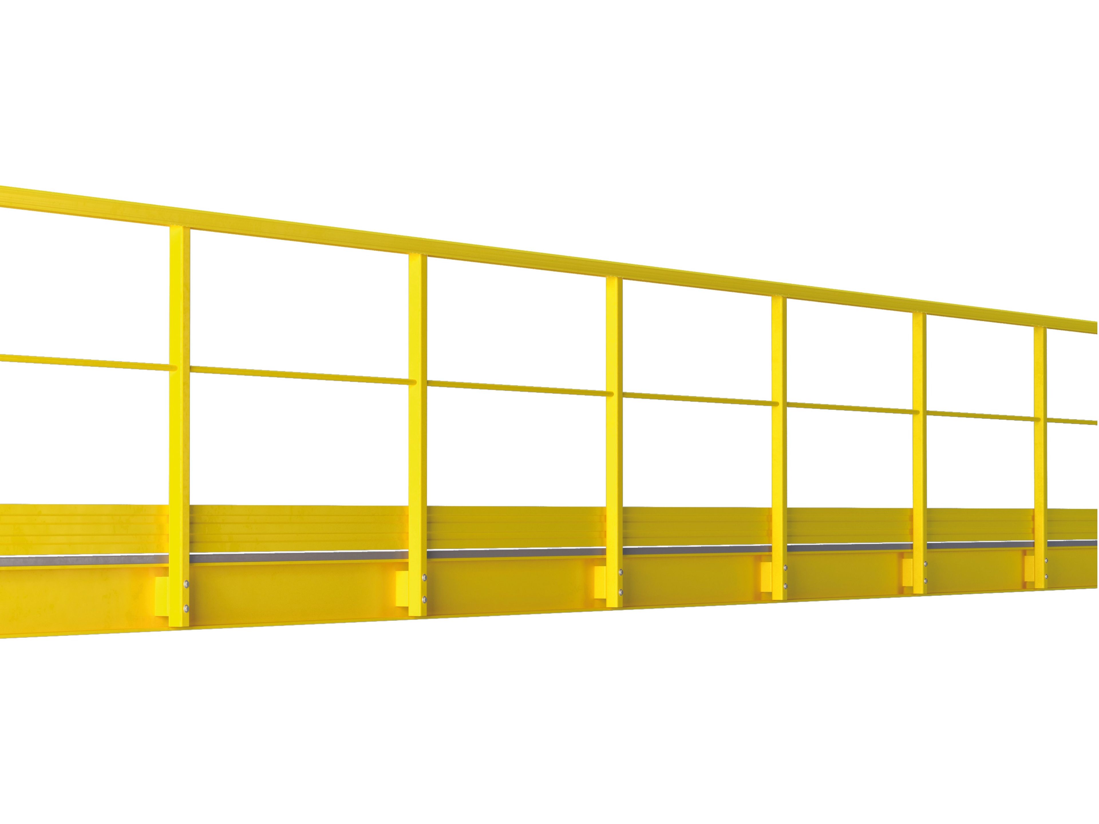 Перила из полиэстера, армированного стекловолокном (PRFV) P-TREX P-TREX S ARCH-00023001