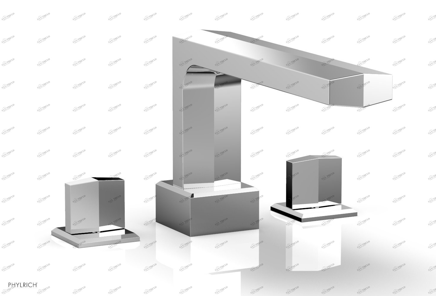 Смеситель для ванны DIAMA Phylrich  184-40-026 Хромированный 