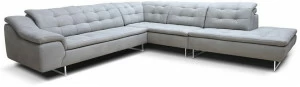 Rossini Sofas Модульный кожаный диван с тафтингом