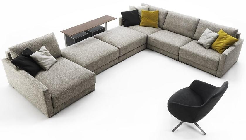 Flexstyle Секционный модульный диван из ткани sun-id-1470994 - Вид №13