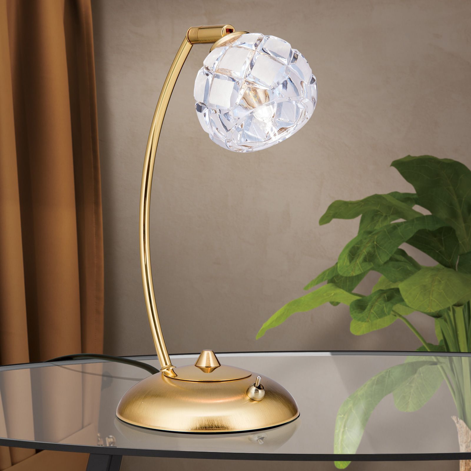 Регулируемая хрустальная настольная лампа Orion Maderno ARCH-00028490 - Вид №4