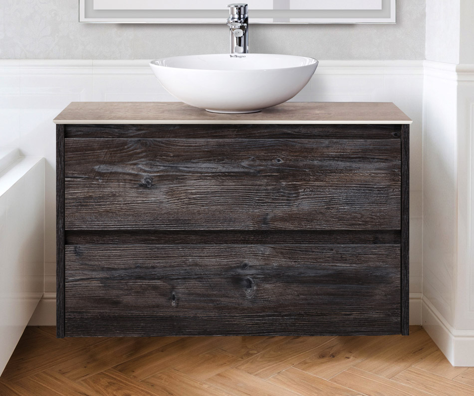 Мебель для ванной BelBagno KRAFT-800-2C-SO-PP  - Вид №2