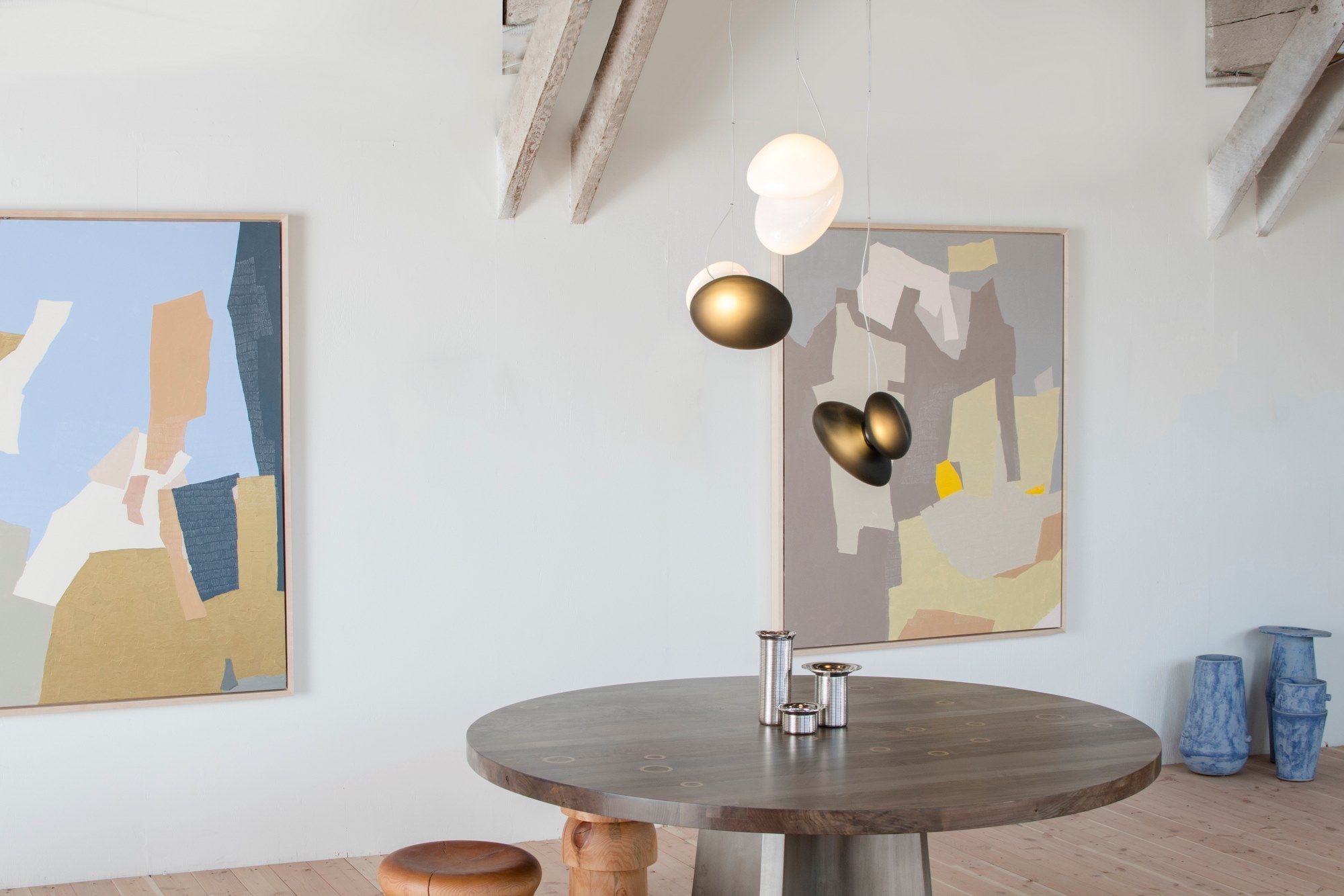 Стеклянный светодиодный подвесной светильник A-N-D Pebble ARCH-00034848 - Вид №7