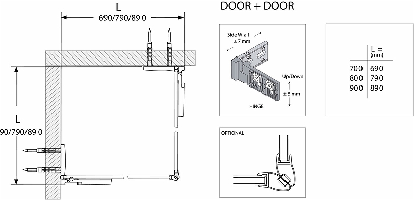 685685 Несъемная душевая перегородка IFO Stella, Душевая перегородка IFO Stella 800 - Вид №5