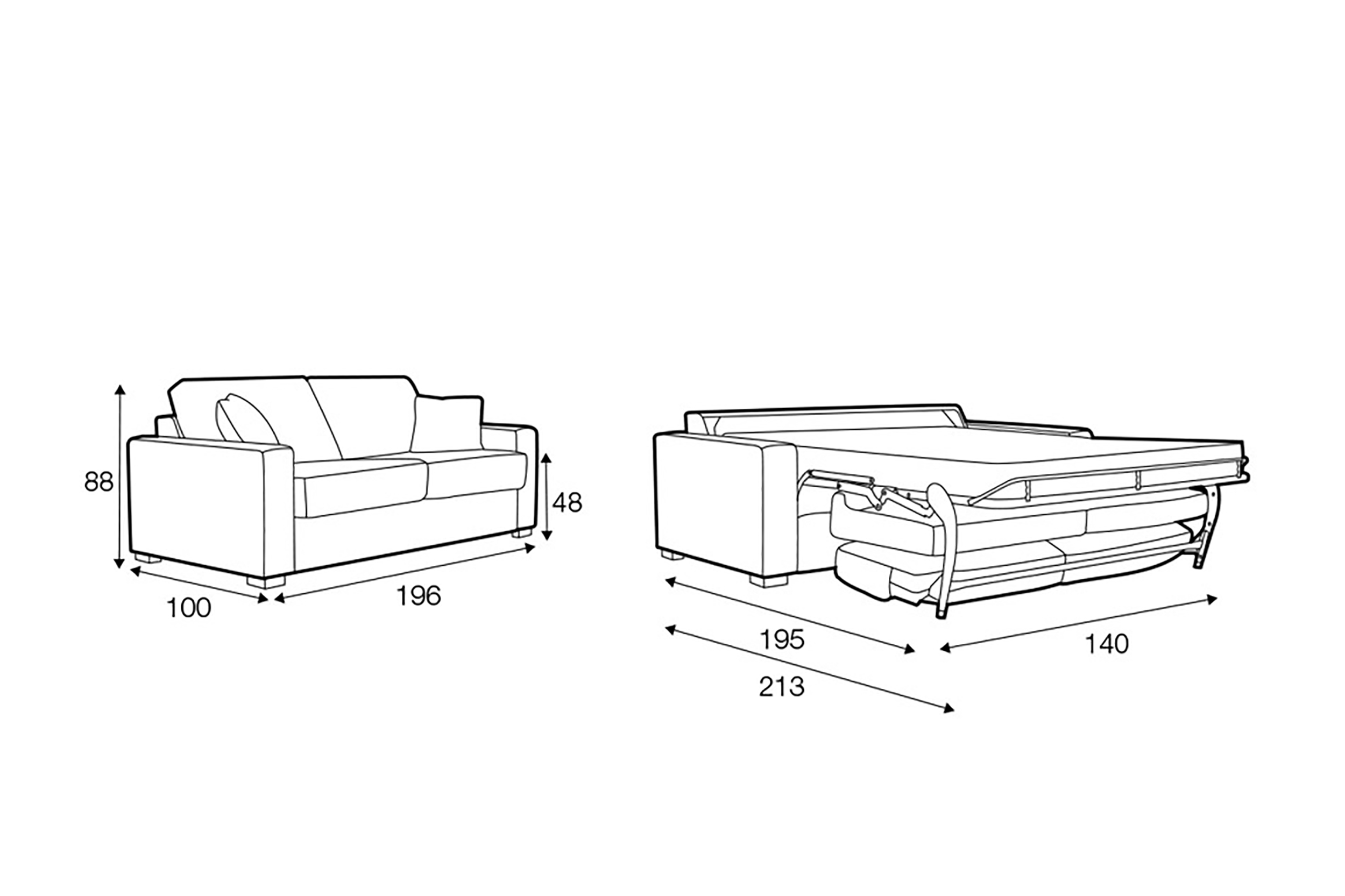 2000983221841 Диван SELETTI Lukas - Вид №3