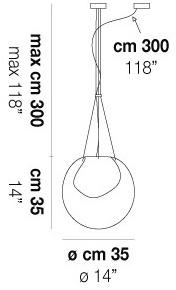 Vetreria Vistosi Подвесной светильник из стекла Poc sun-id-1433058 - Вид №8
