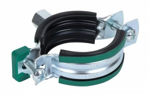3396160 Крепление для труб  KSB2 Хомуты с вкладышем epdm (M8/10) для стальных, медных, чугунных и пластиковых (многослойных) труб