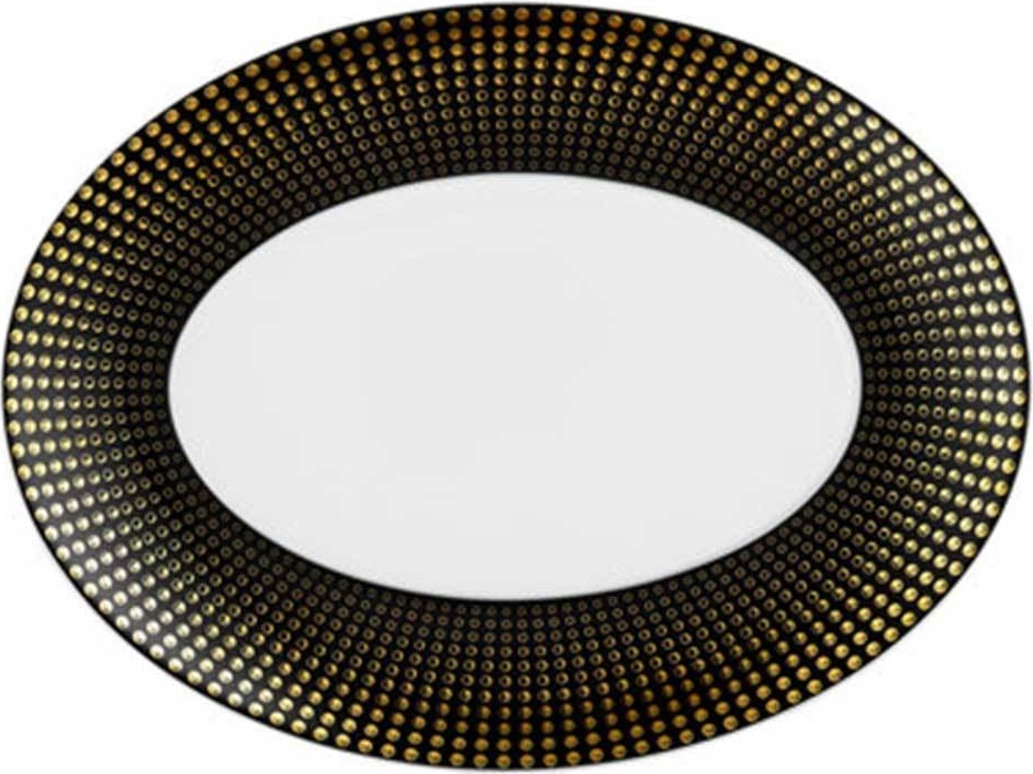 10571082 Furstenberg Блюдо овальное Furstenberg "Лунный свет" 24см Фарфор 