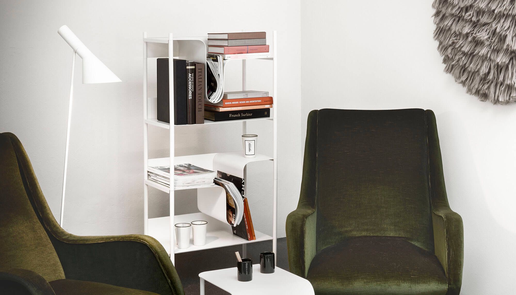 Журнальный столик из листового металла с журнальной стойкой True Design ARCH-00059376 - Вид №7