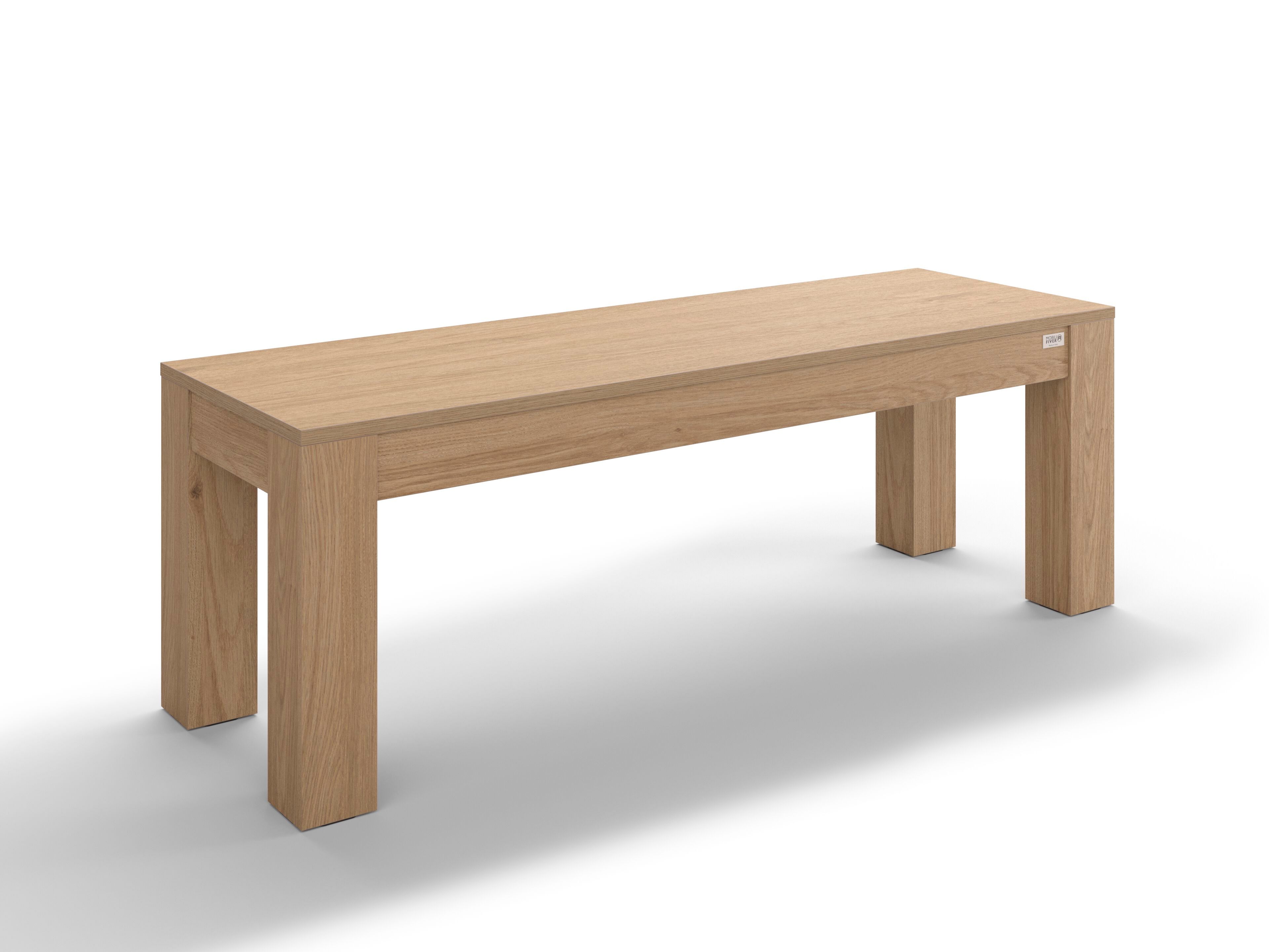 Набор столов из дуба с 2 скамейками Mobili Fiver Rachele ARCH-00061122 - Вид №1