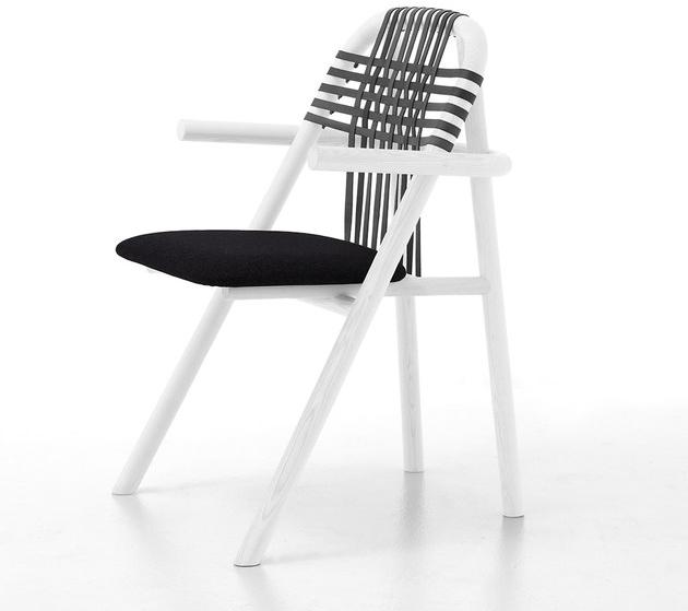 Very Wood Деревянный стул для ресторана с подлокотниками Unam sun-id-1505367 - Вид №1