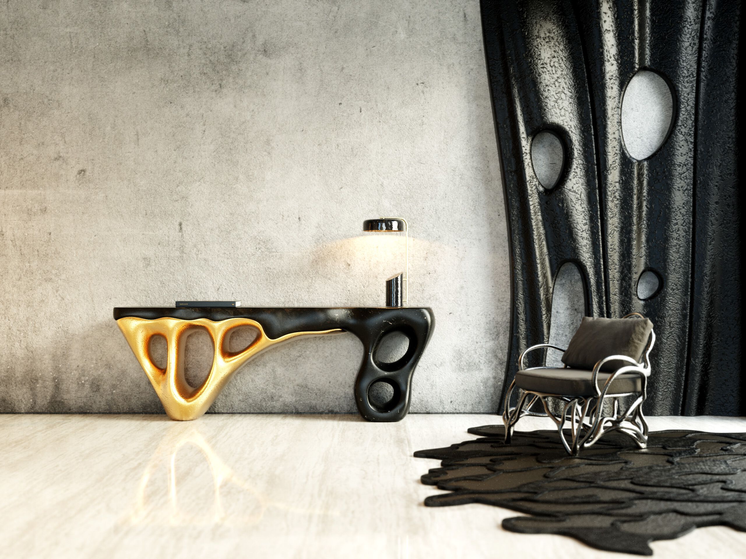 Консоль из стекловолокна KARPA ELEMENTS K4014 ARCH-00112575 - Вид №5