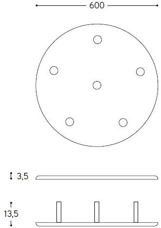 Aldo Bernardi Светодиодный торшер sun-id-1425036 - Вид №2