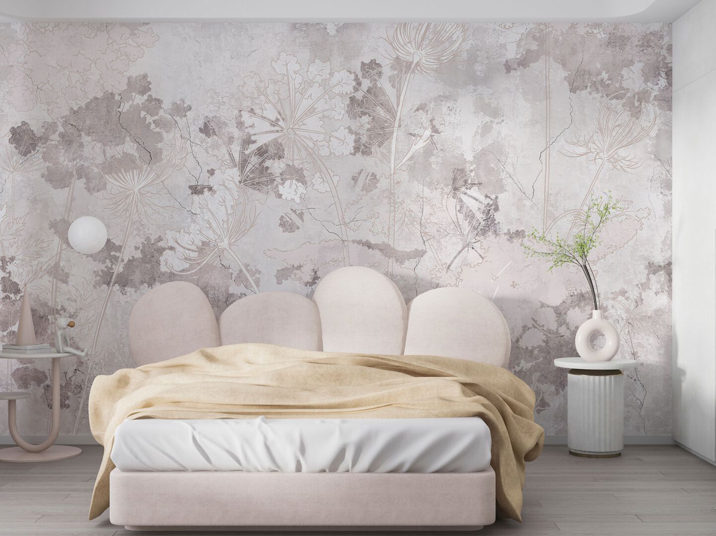 Детские панорамные обои с цветочными мотивами Rimura 2025 ARCH-00056089