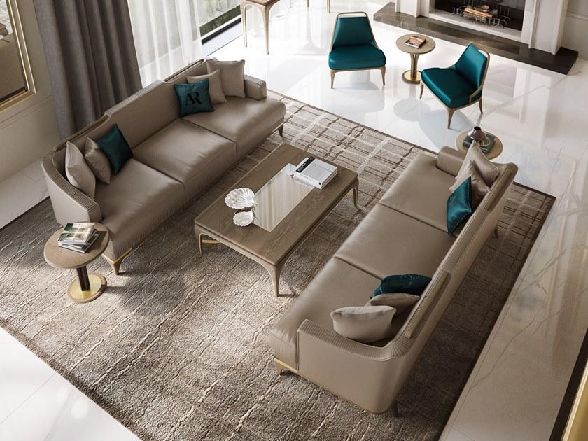 A.R. Arredamenti 3-х местный кожаный диван Alexander A83 - Вид №3