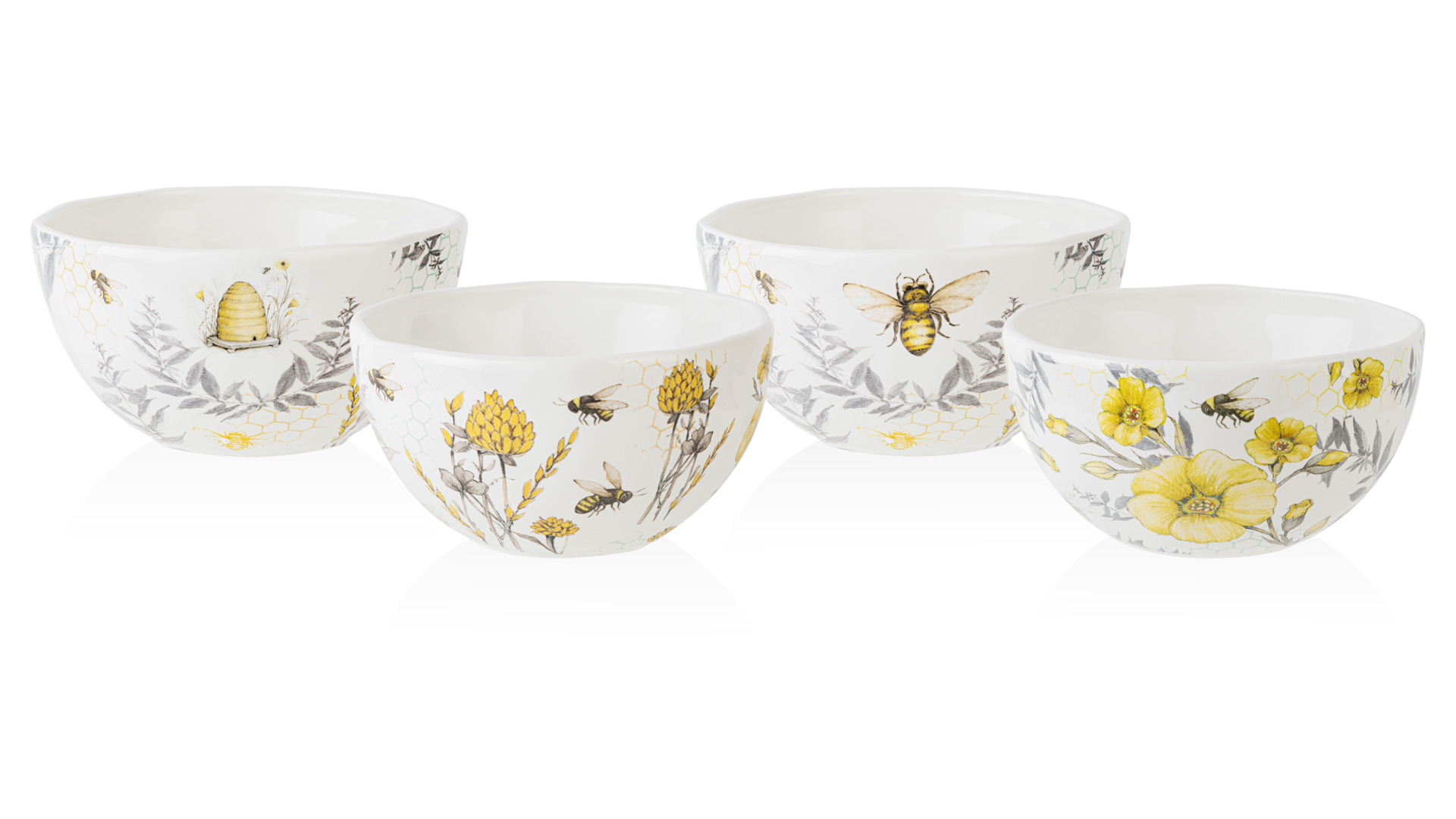 10672181 Certified International Салатник индивидуальный Certified Int. Пчелки. Bee sweet 15см, керамика Керамика  - Вид №3