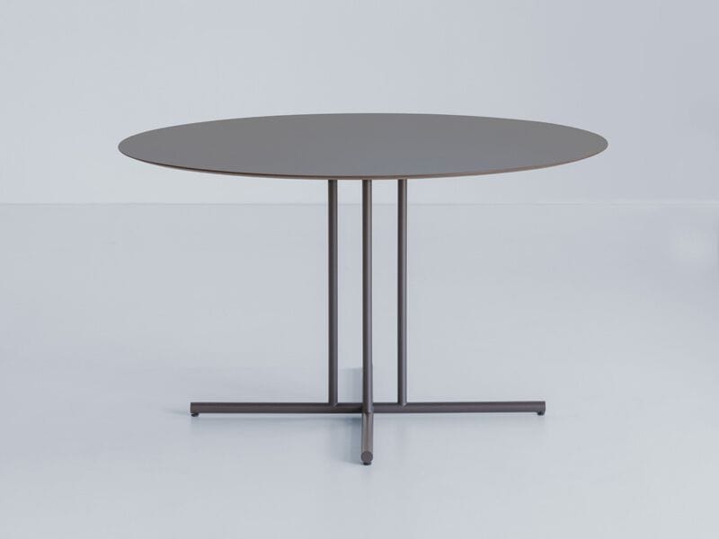 Круглый садовый стол из HPL и металла Potocco Graphic ARCH-00106580 - Вид №1