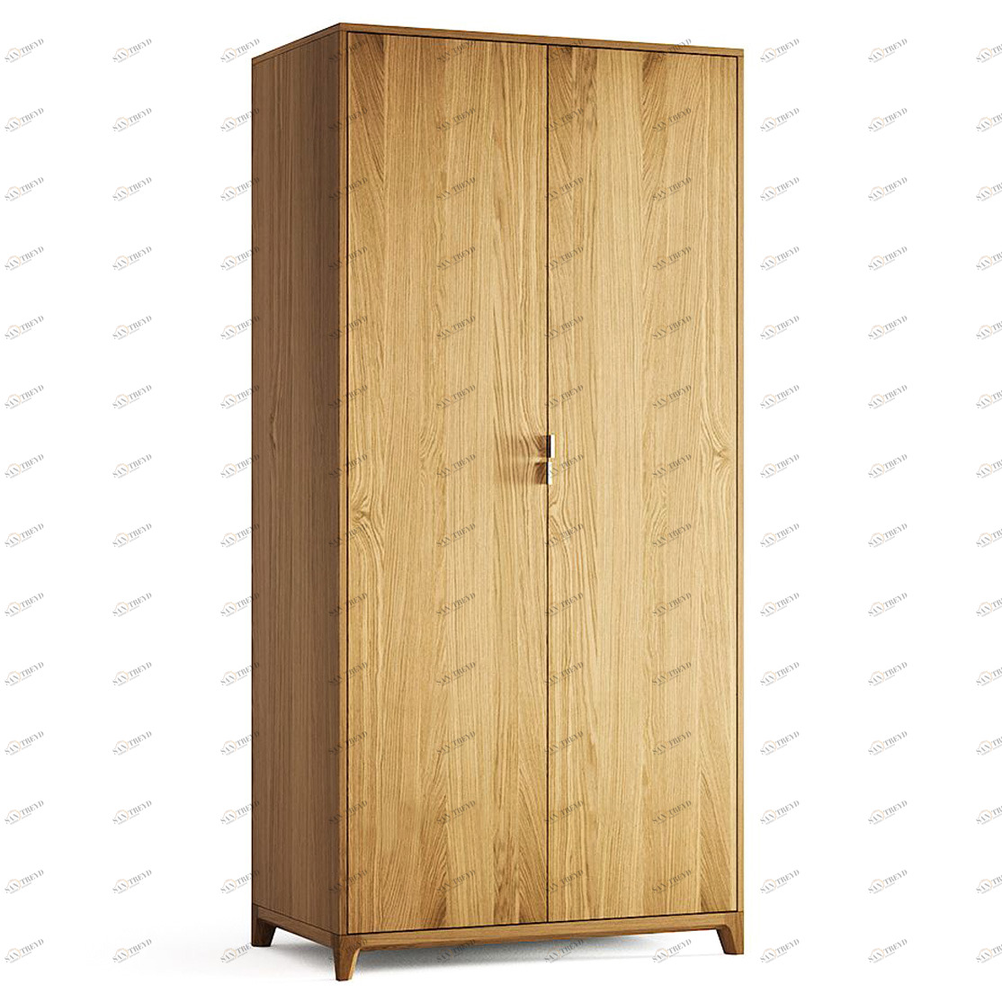 Шкаф распашной двухдверный натуральный дуб Case №3 THE IDEA  210416 Дуб сонома;бежевый 