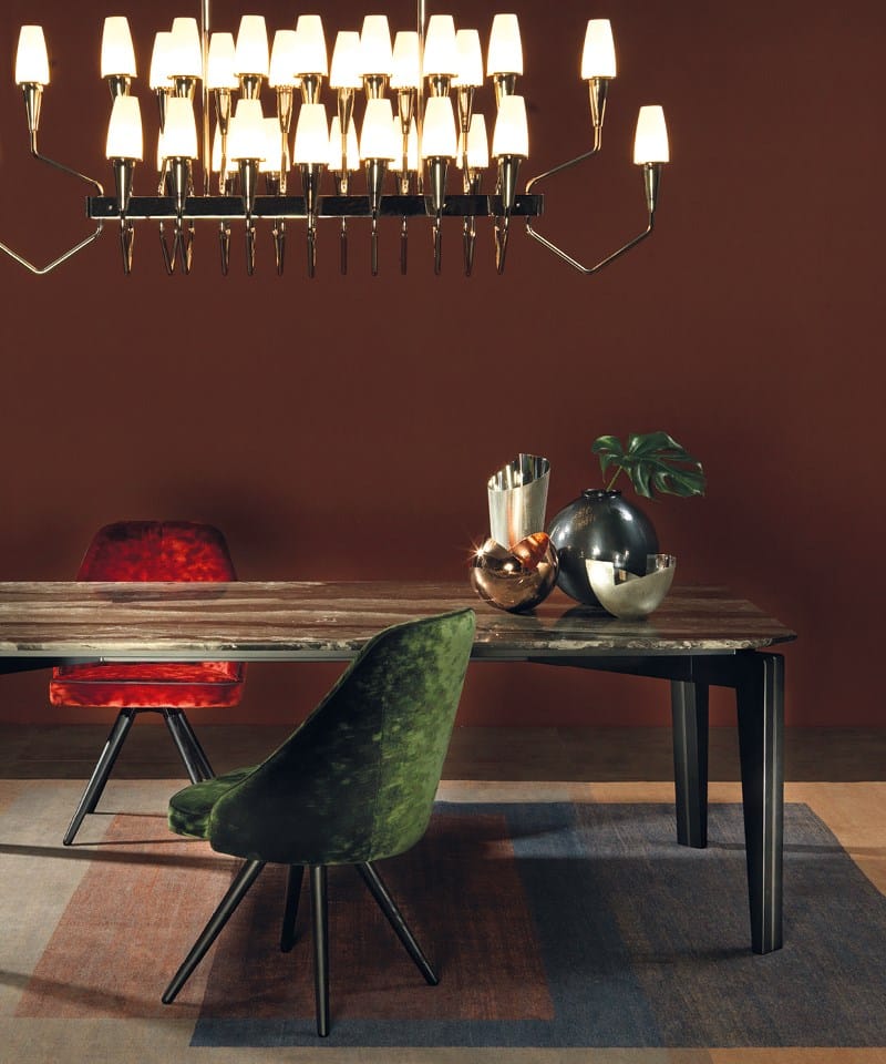 Бархатный мягкий стул Borzalino Neil ARCH-00090009 - Вид №5