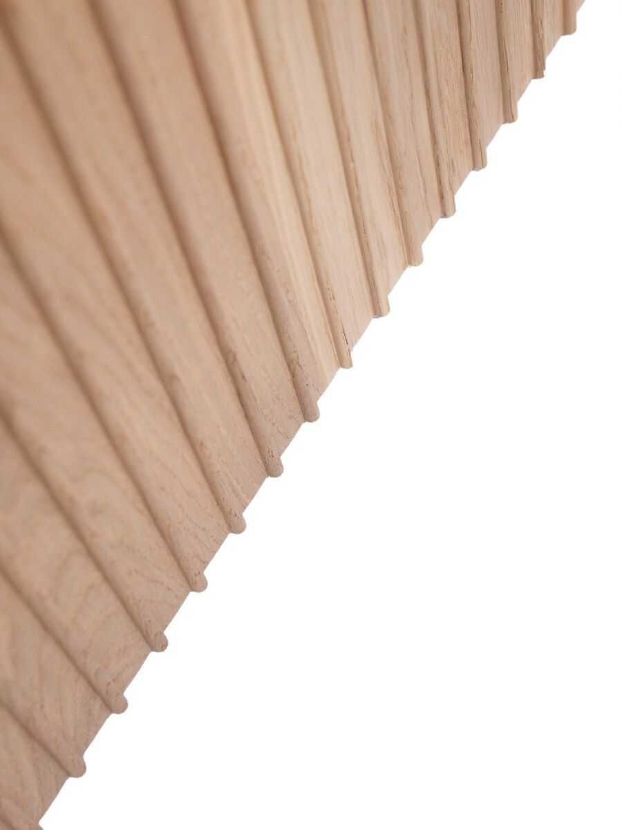 Панель с трехмерными эффектами из массива дерева Bassano Parquet Wallwood ARCH-00102176 - Вид №1