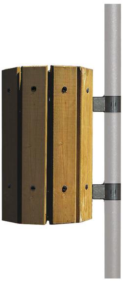 Tegolaia Контейнер для мусора из стали и дерева для улицы sun-id-1439131 - Вид №1