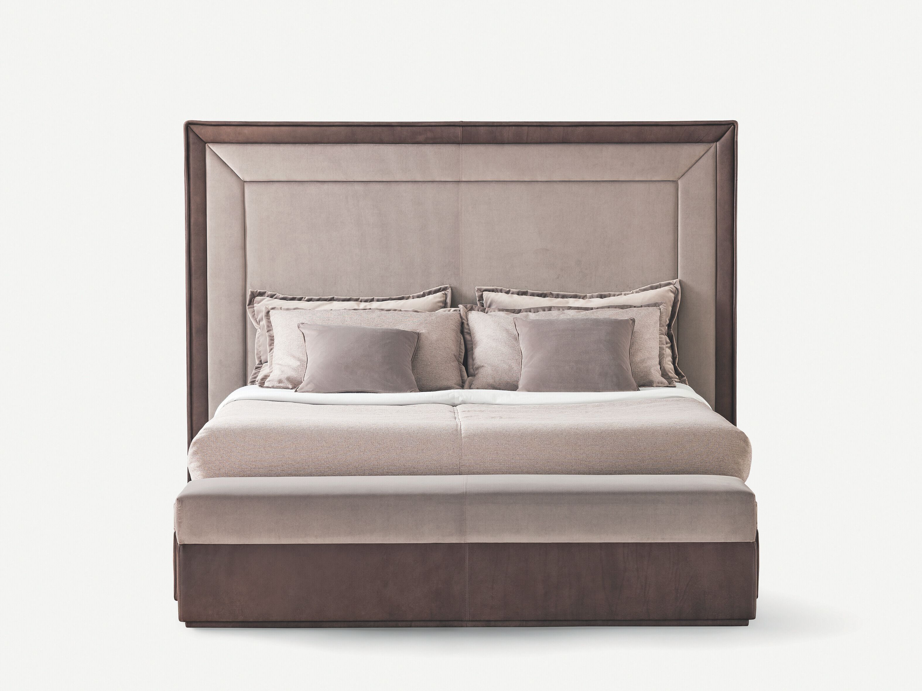 Кожаная или тканевая кровать с высоким изголовьем OASIS LOUVRE ARCH-00075275 - Вид №1