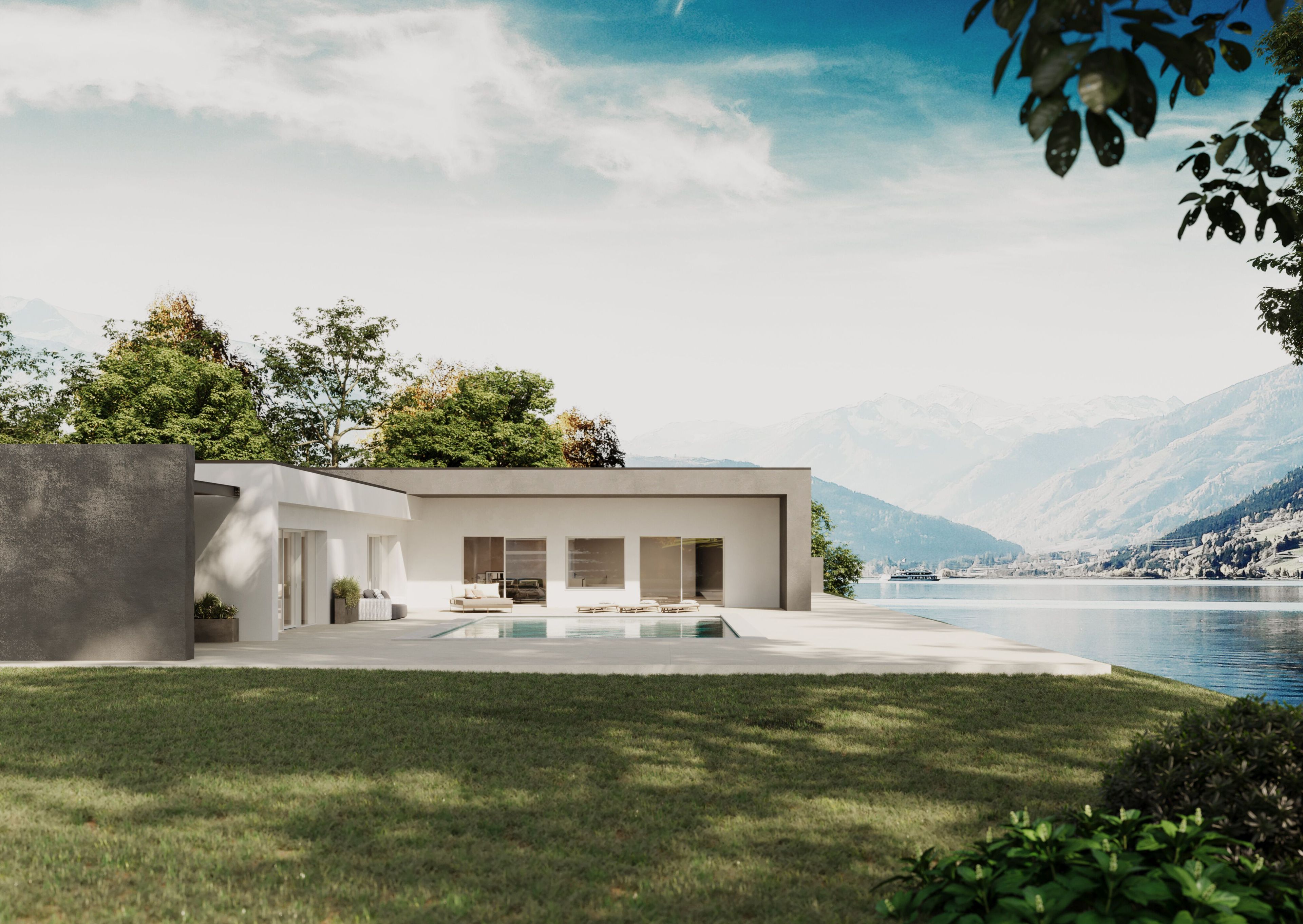 Раздвижные окна из дерева и алюминия minimal Impronta EXENTIAL ARCH-00122343 - Вид №6