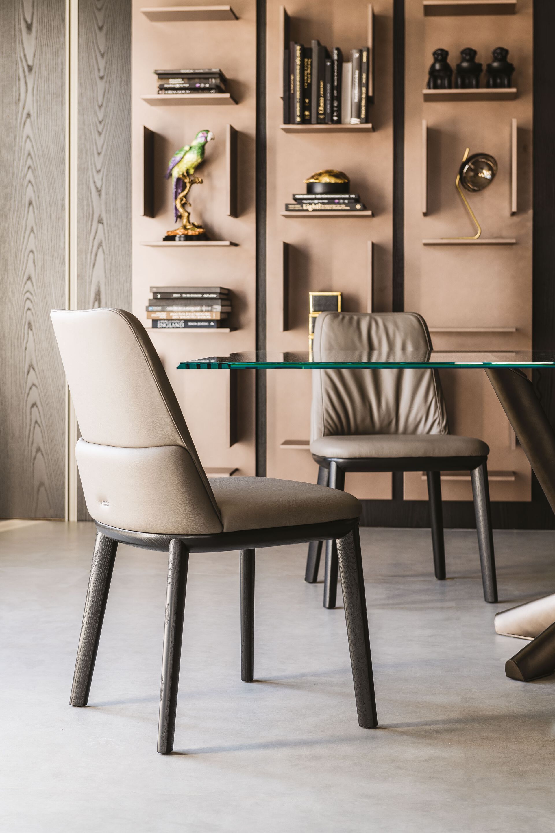 Кожаный мягкий стул Cattelan italia BELINDA ARCH-00085963 - Вид №2