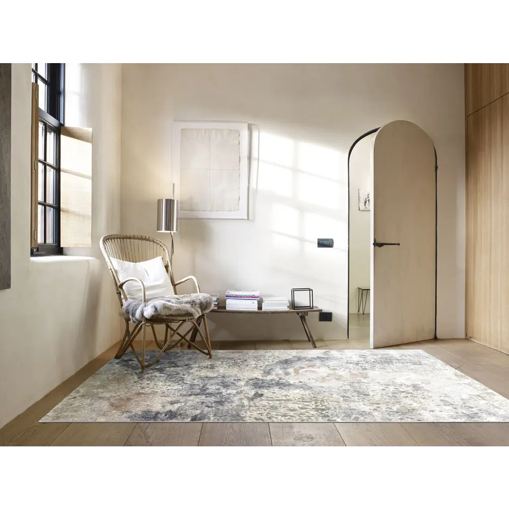 Ковер вискоза MAYUMI 008/5151 120x170 см цвет серый / серебристый RAGOLLE STLM-2030223 - Вид №6