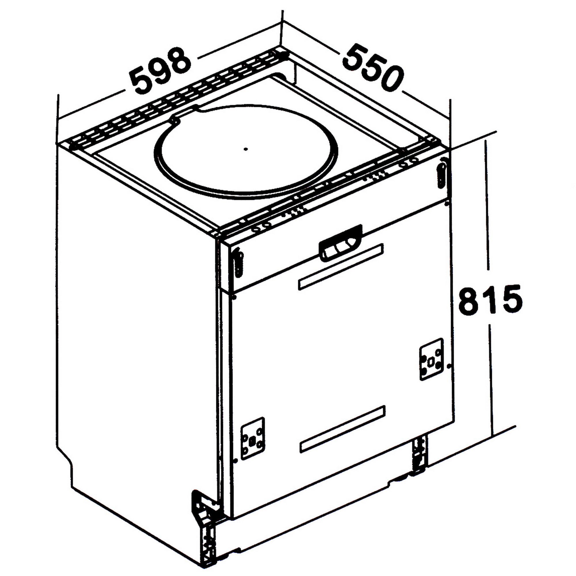 1319603 Встраиваемая посудомоечная машина Graude VG 60.2 S STDN-0041473 - Вид №13