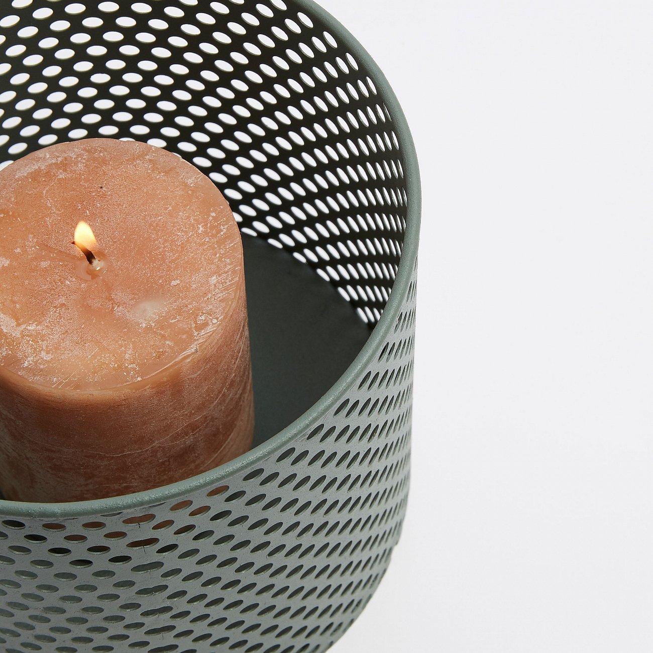 Подсвечник металлический зеленый Erran от La Forma LA FORMA ERRAN 00-3865138 Зеленый  - Вид №1