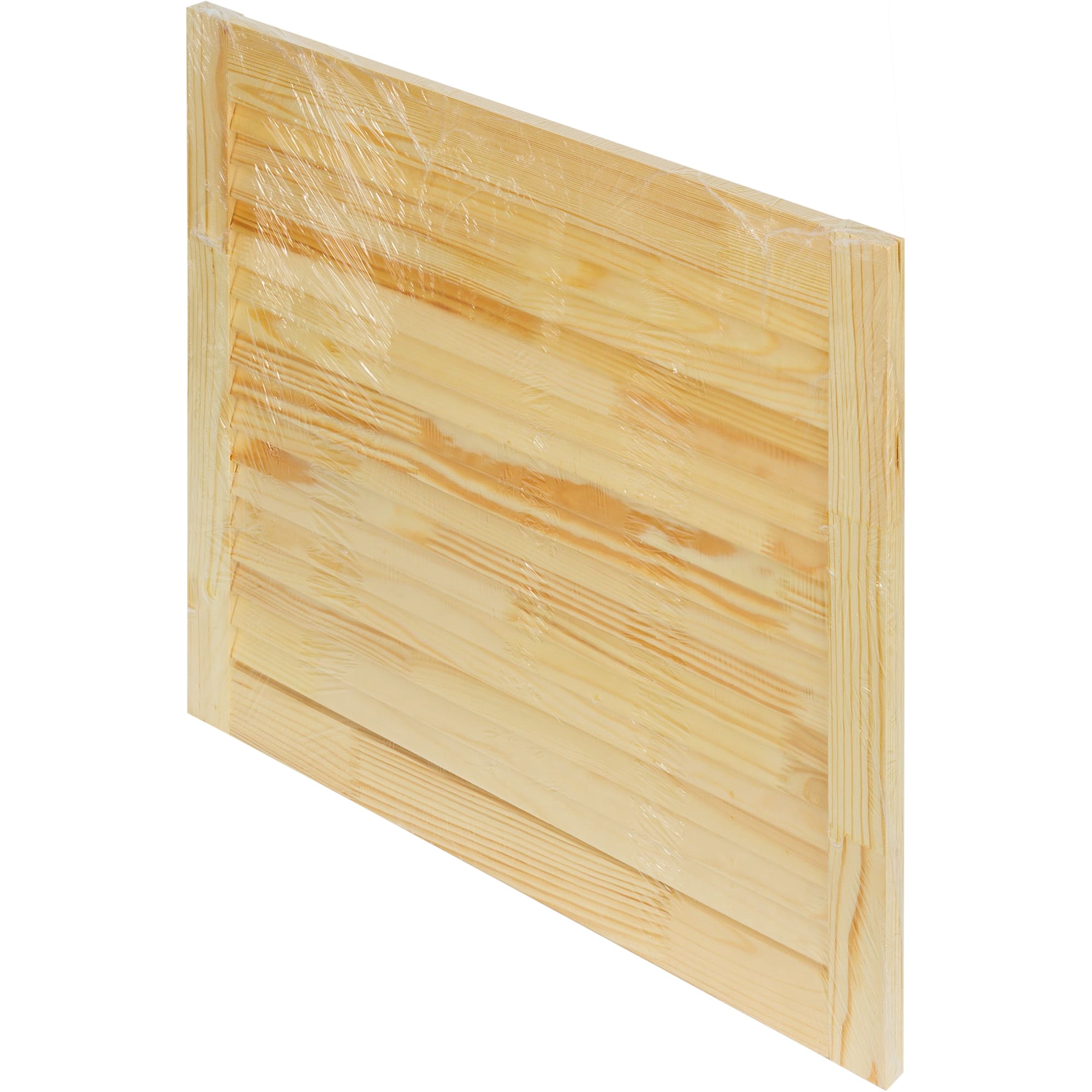 15312200 Дверка жалюзийная 605х594х20 мм хвоя сорт А Santreyd  - Вид №3