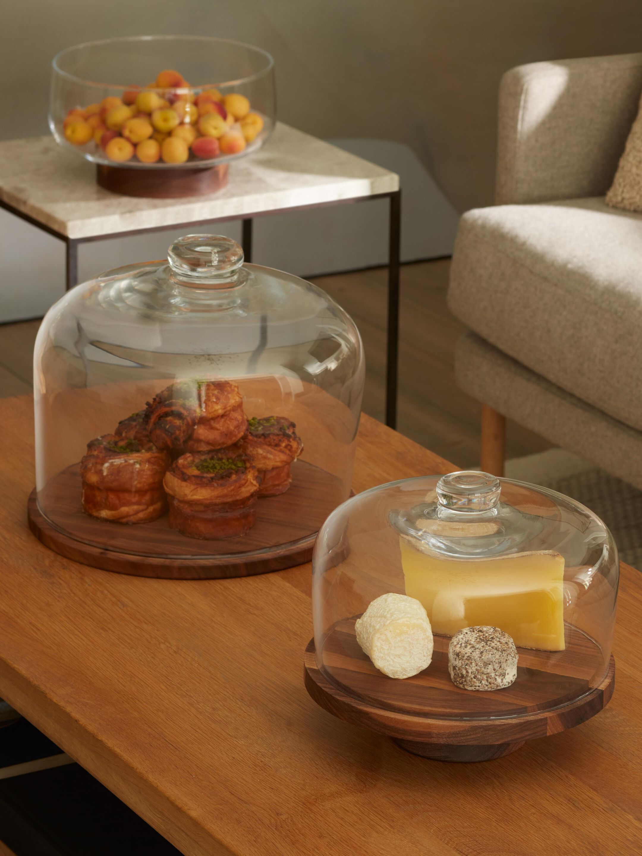 Крышка из дерева и стекла-Ø26cm LSA City ARCH-00014586 - Вид №3