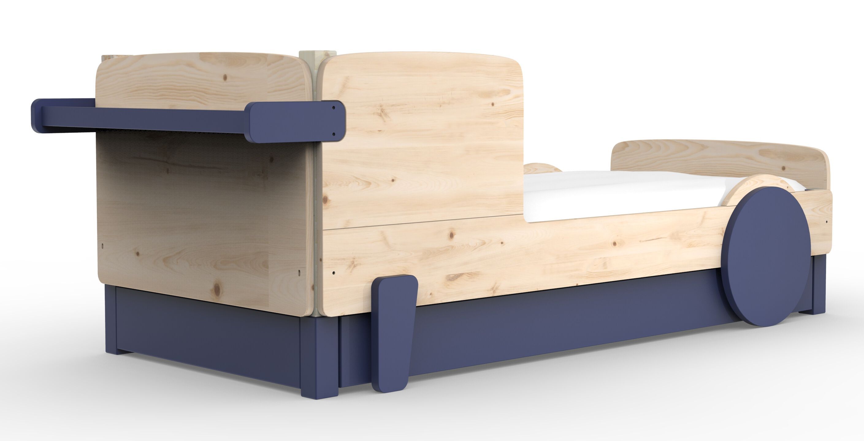 Деревянная выдвижная односпальная кровать Mathy by Bols ARCH-00086806