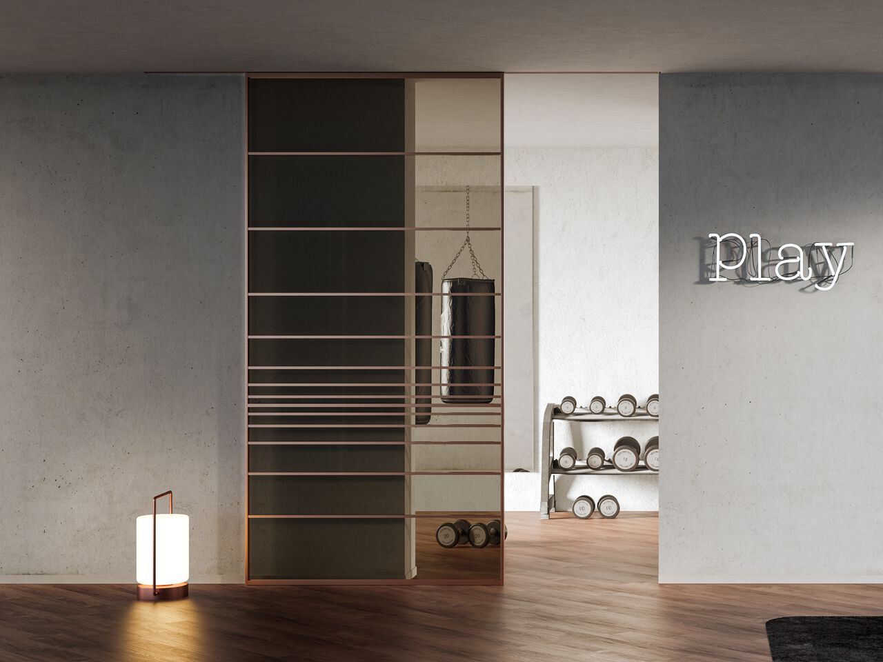 Раздвижные стеклянные и алюминиевые двери BARAUSSE ARCH-00055178 - Вид №1