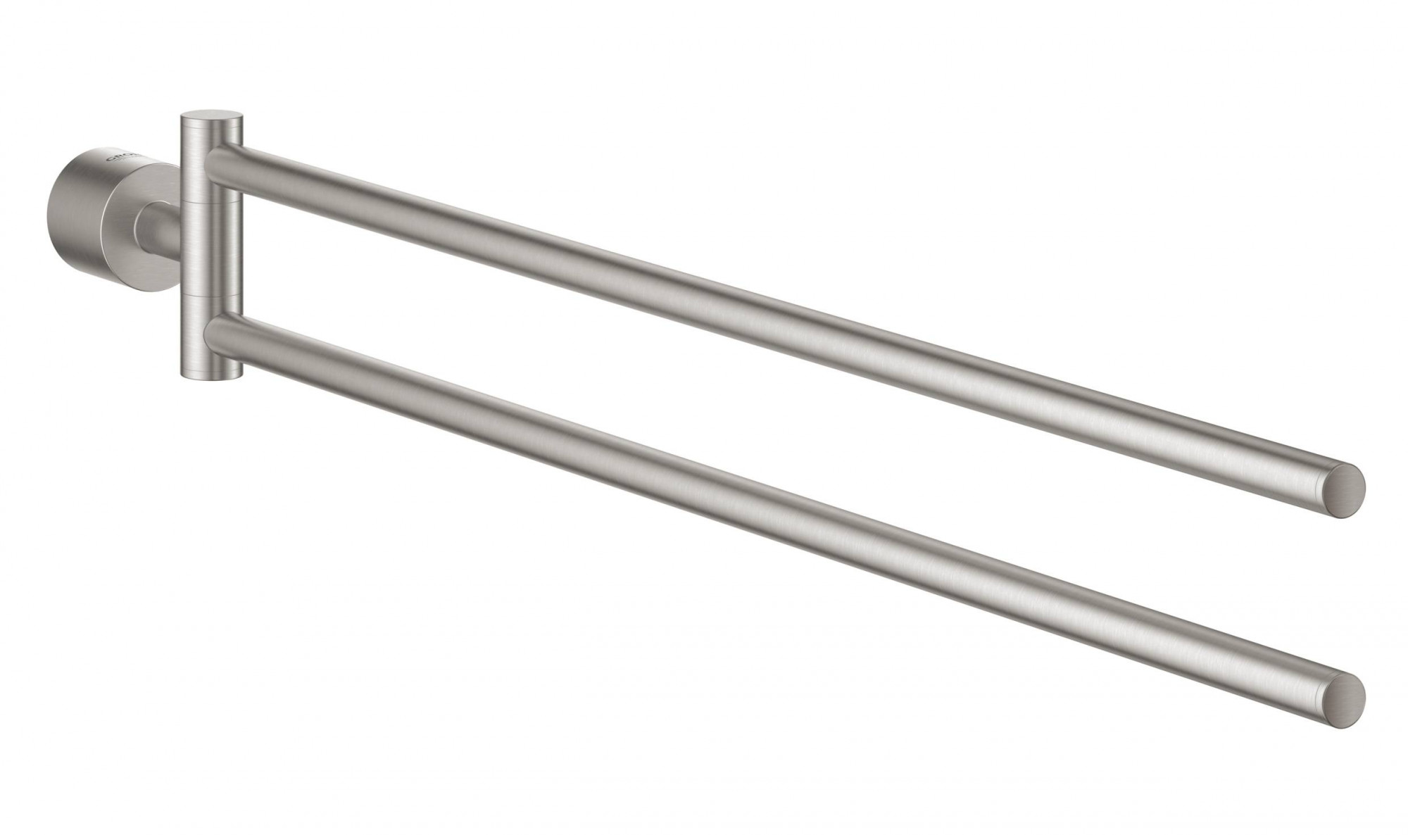 Двойной держатель для полотенца GROHE Atrio New, суперсталь (40308DC3)