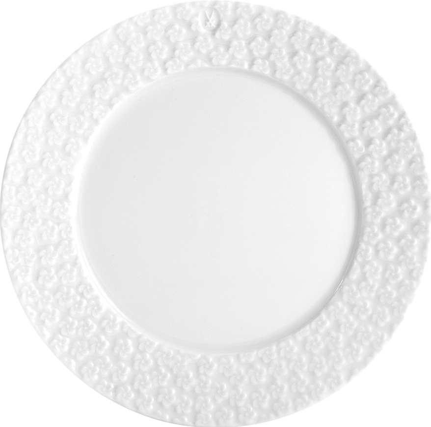 10637967 Meissen Тарелка десертная Meissen "Королевский цвет" 17см (форма No 41) Фарфор 