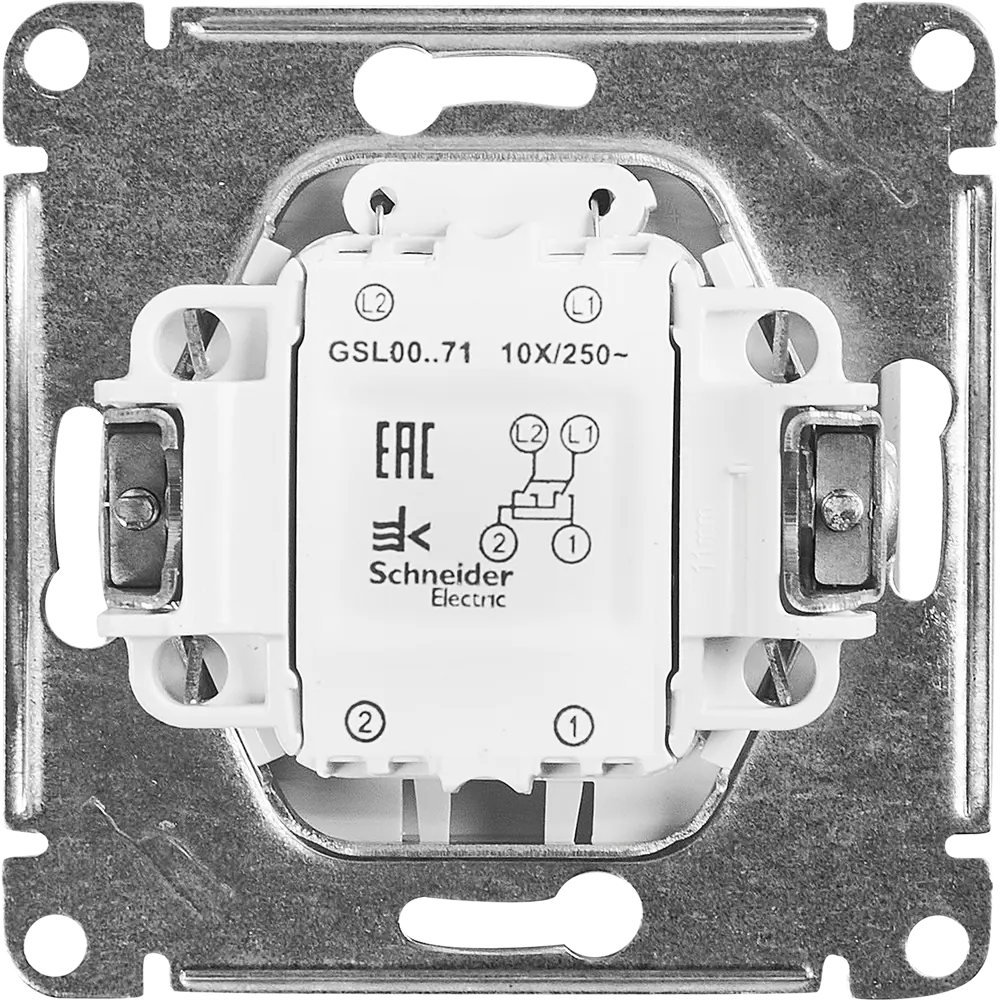 Перекрестный переключатель Schneider Electric Glossa для управления светом из трёх точек 86710637 STLM-0070875 - Вид №2