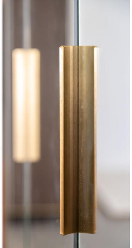 2494 Шкаф трехстворчатый с зеркалами Модерн Дуб Гладстоун R-HOME 4009276H_Гладстоун - Вид №4