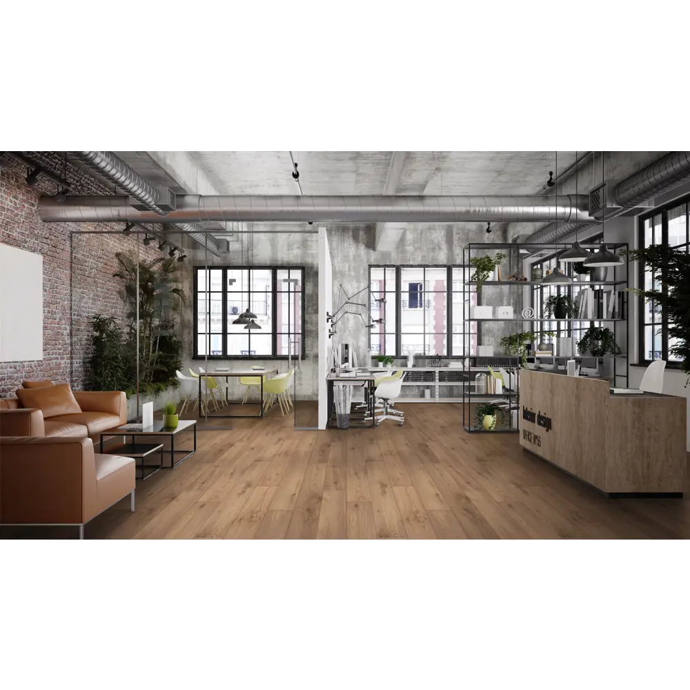 JUTEKS Полукоммерческий линолеум «Парадокс Дуб Европейский» с эффектом дерева 14225112 STLM-0891446 - Вид №6