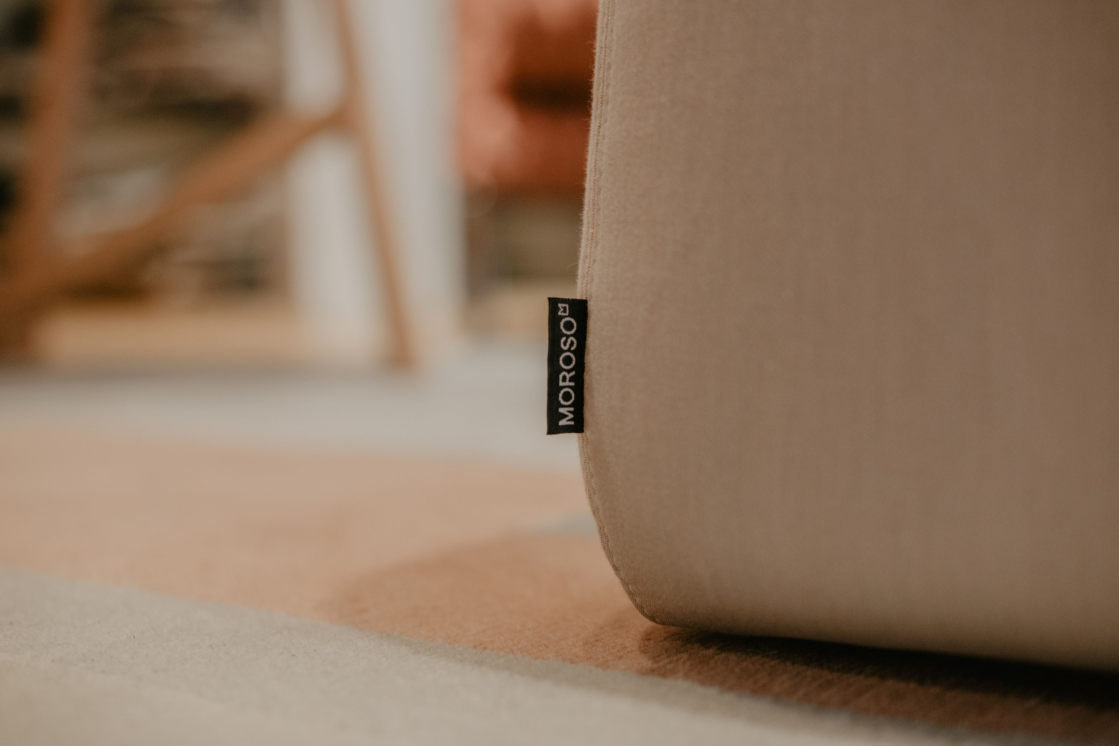 Квадратный съемный пуф из ткани In Stock Moroso ARCH-00142512 - Вид №1