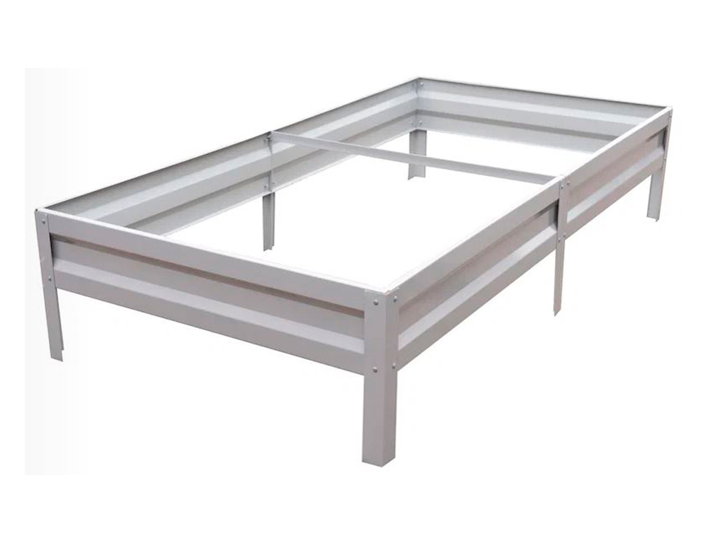 Грядка оцинкованная 1,0*4,0 м, высота 15 см ГеоПластБорд GPBST-158 - Вид №1