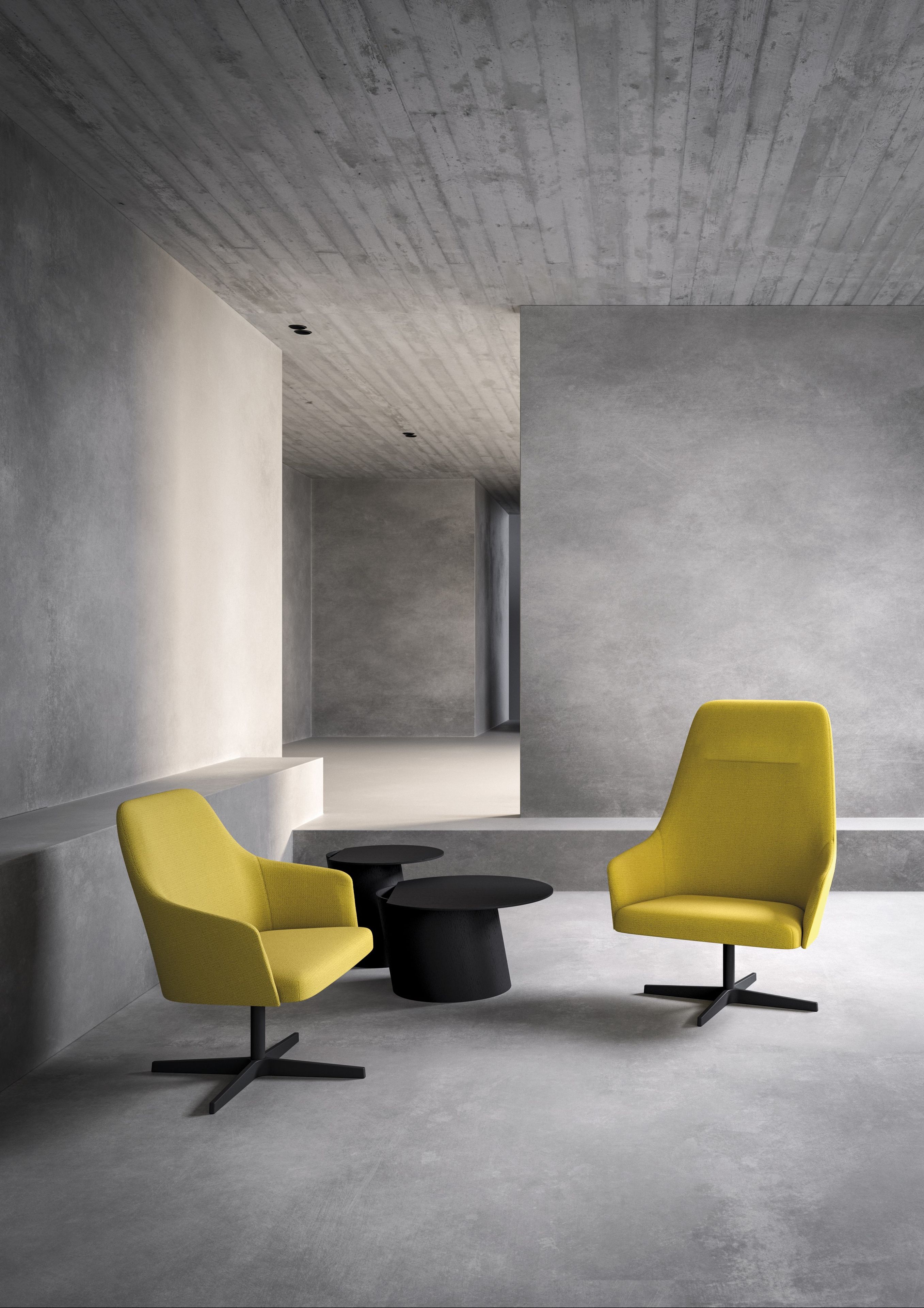 Спицевое вращающееся кресло Crassevig ARCH-00084455 - Вид №2