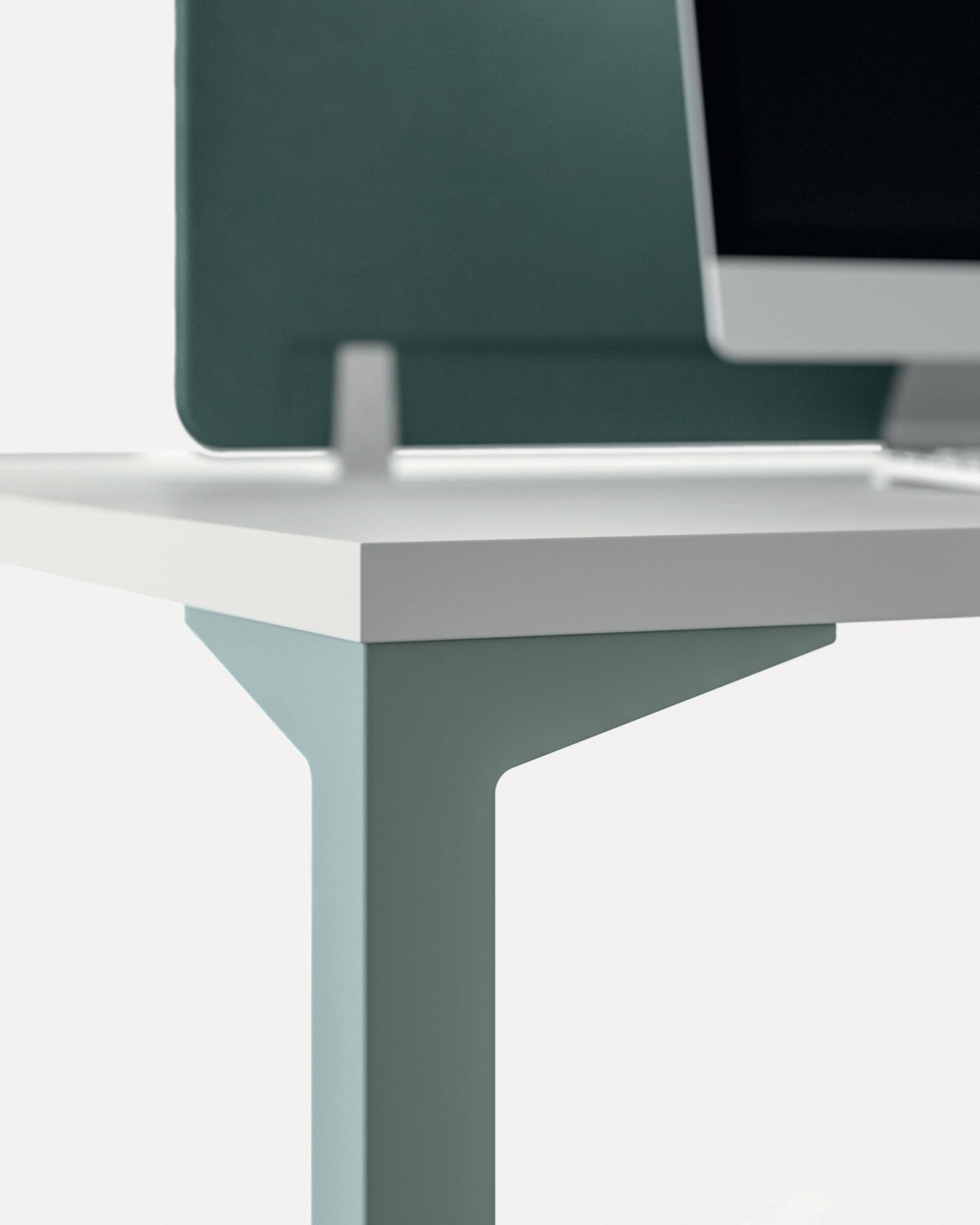 Секционный стол из меламина и листового металла DVO Enna ARCH-00029091 - Вид №3