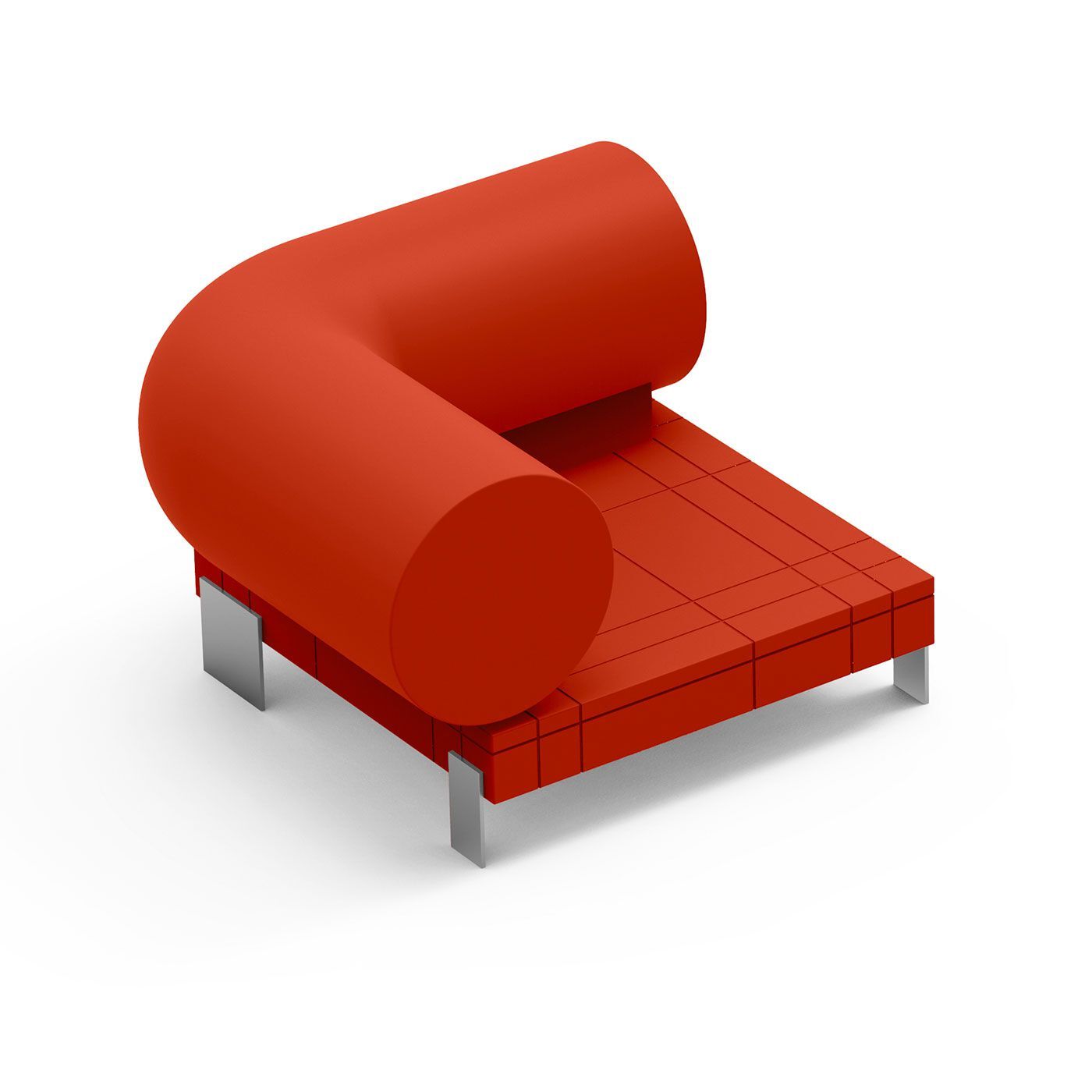 Полиэтиленовый садовый диван Lyxo Design RHOR ARCH-00023646 - Вид №12