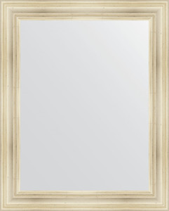 BY 3284 Зеркало в багетной раме - травленое серебро 99 mm EVOFORM Definite